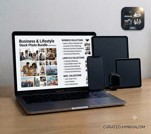Business and Lifestyle Stock Photo Bundle