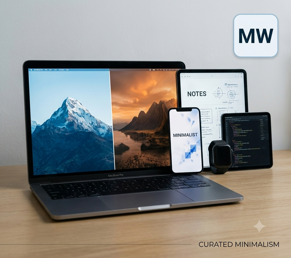 Minimalist Wallpaper Starter Pack (5 Designs)