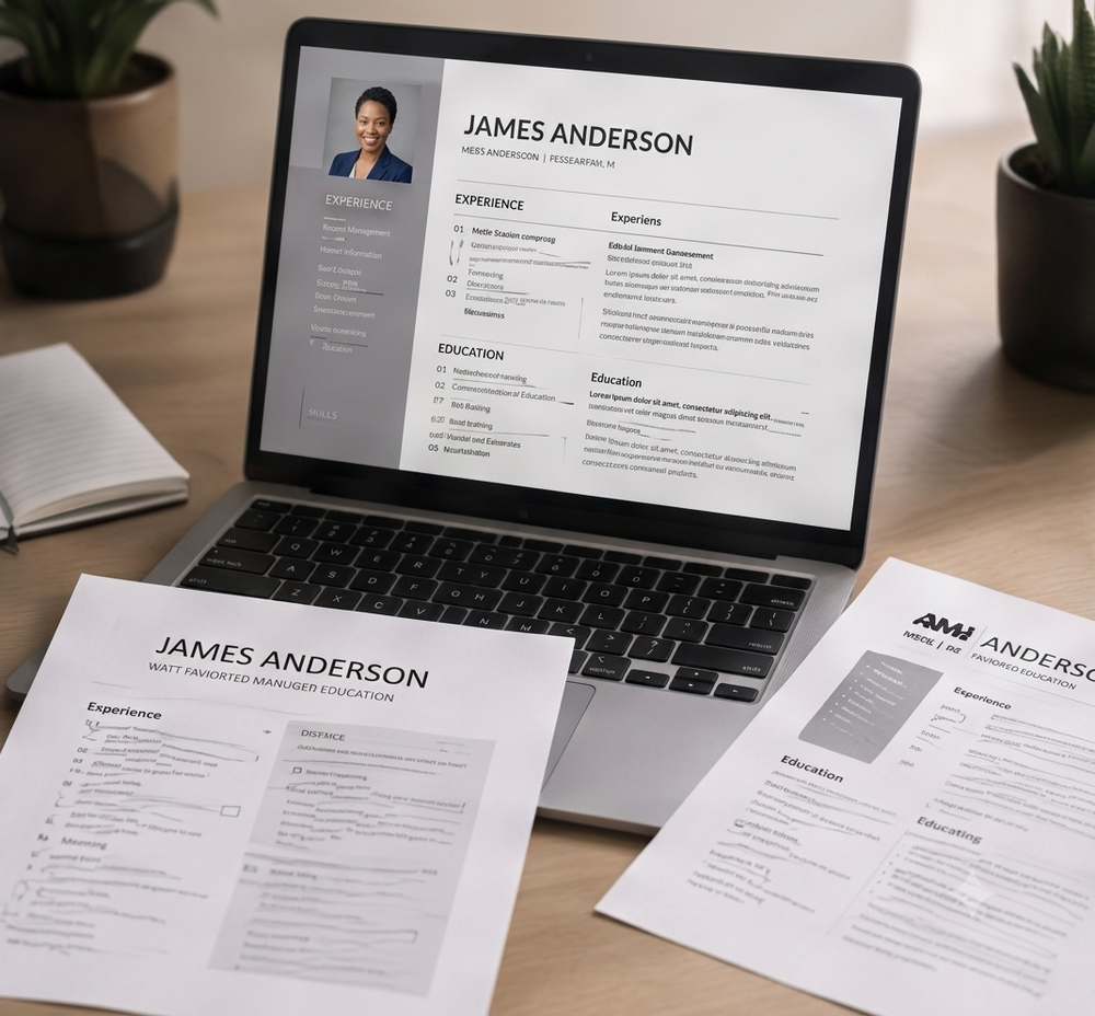 Professional Resume & Cover Letter Template Pack